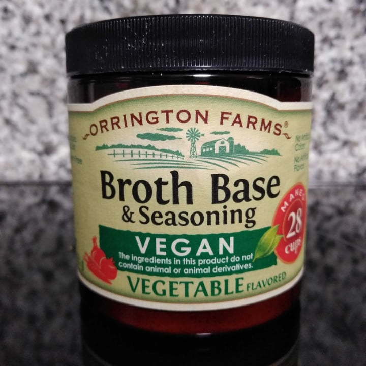 Orrington Farms Vegan Vegetable Broth Base & Seasoning Review abillion