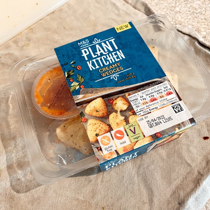 photo of Plant Kitchen (M&S) creamy wedges shared by @triinu on  24 Jul 2022 - review