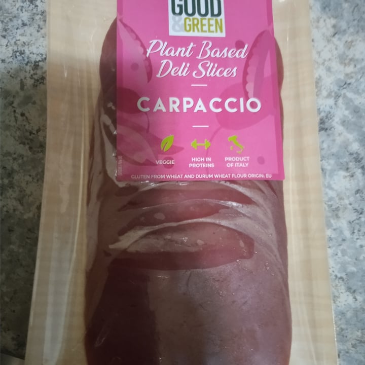 photo of Good & Green Plant Based Deli Slices Carpaccio shared by @lauraroman on  30 Dec 2021 - review