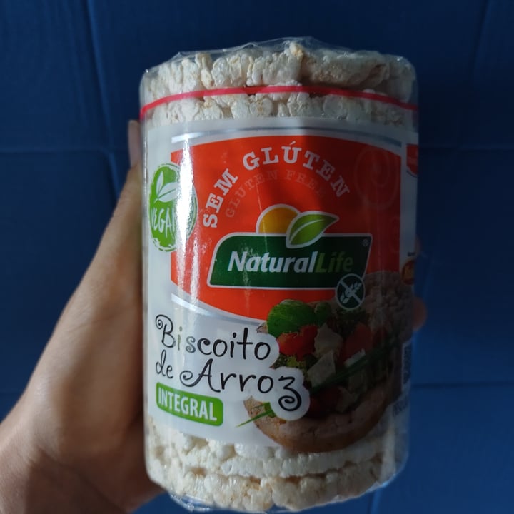 photo of NaturalLife Biscoito de Arroz shared by @moniquebraga on  29 Apr 2022 - review
