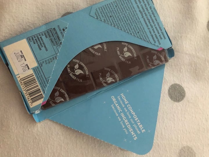 photo of Conscious Organic Raw Chocolate (Chia & Coconut) shared by @caittyler on  21 Feb 2020 - review