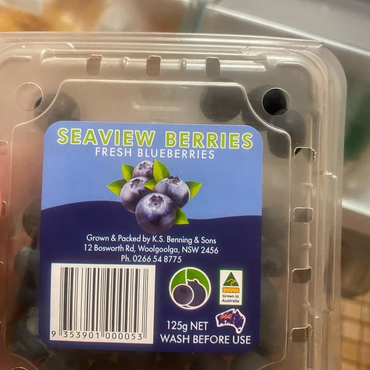 photo of seaview Fresh Blueberries shared by @nicolecarrigan on  19 Oct 2022 - review