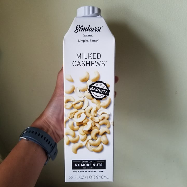 photo of Elmhurst 1925 Milked Cashews Unsweetened shared by @tracyrocks on  24 Oct 2020 - review