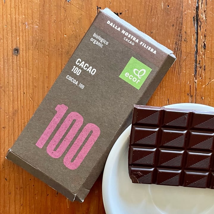 photo of Ecor Cacao 100 Cocoa shared by @antonellaboschi on  06 May 2022 - review