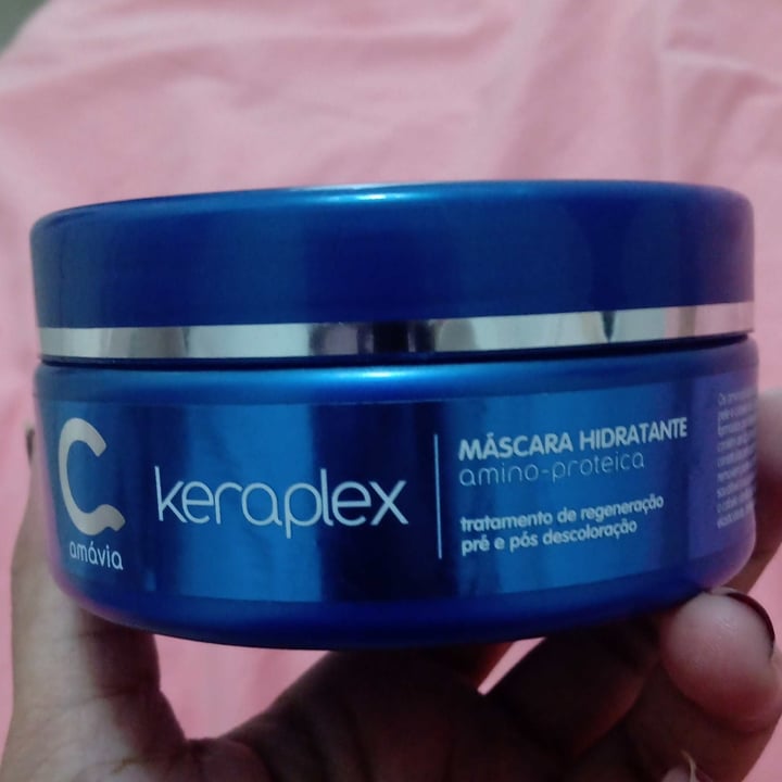 photo of Camávia Keraplex moisturizing mask shared by @elisasampaiocr on  28 Jan 2022 - review