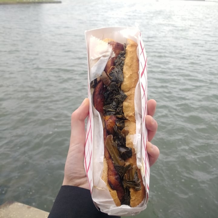 review photo of Killer PoBoys Roasted Sweet Potato Poboy shared by @flimsypaperseagulls on 30 Apr 2020 - review
