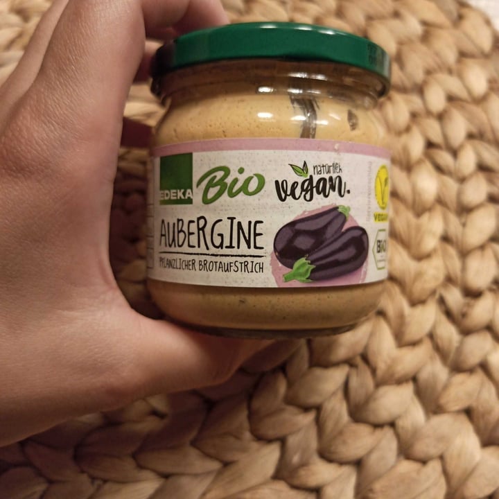photo of Edeka Aubergine Brotaufstrich shared by @identidadviajera on  28 Aug 2020 - review