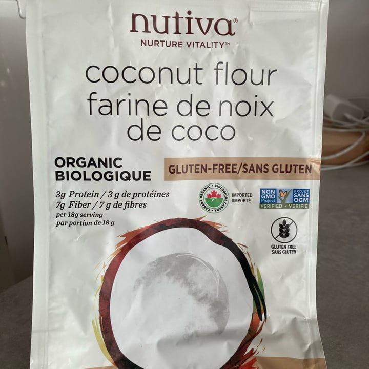 photo of Nutiva Farine de noix de coco shared by @karanda on  09 May 2022 - review
