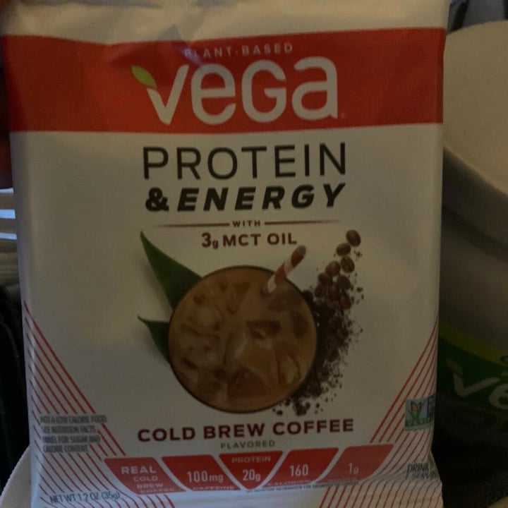 photo of Plant-Based Vega  Coldbrew Coffee shared by @papiisgoingvegan on  29 Jun 2020 - review