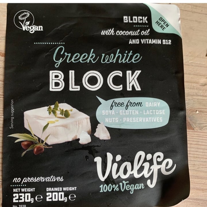 review photo of Violife Greek White (Block/Panetto) shared by @a-broccx-tale on 05 Feb 2021 - review