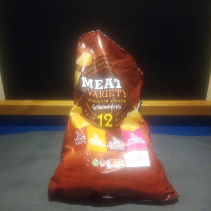 photo of Sainsbury's Meaty Variety Assorted Crisps shared by @cainda on  25 Jul 2021 - review