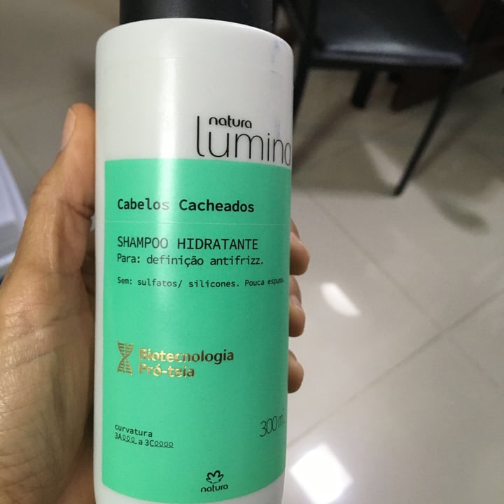 photo of Natura Lumina shampoo hidratante shared by @flaviabarroca on  23 Jul 2021 - review