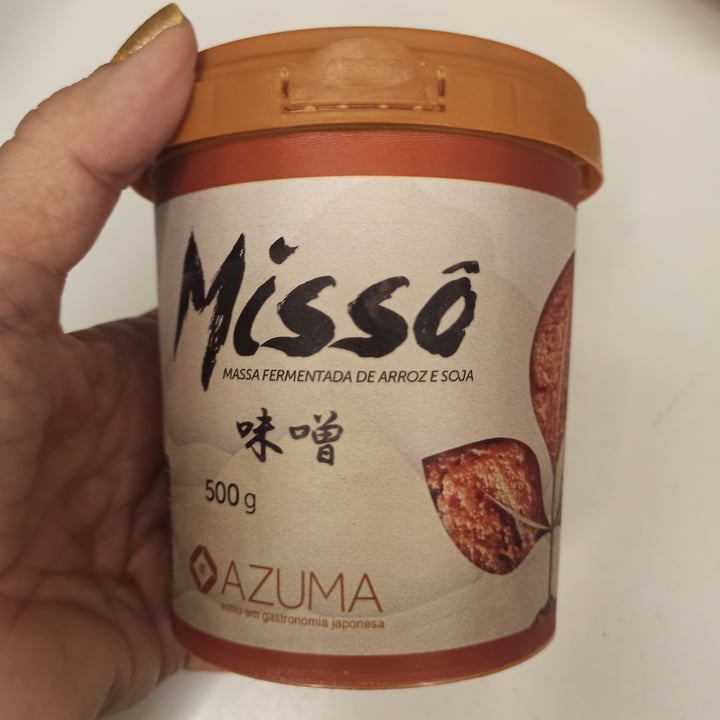photo of Azuma Missô Massa Fermentada De Arroz E Soja shared by @mariaelisagobetti on  26 Apr 2022 - review