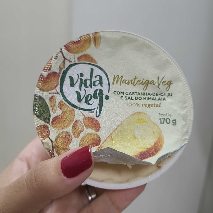 review photo of Vida Veg Manteiga decastanha de caju e sal do himalaia shared by @trthais on 20 Feb 2022 - review