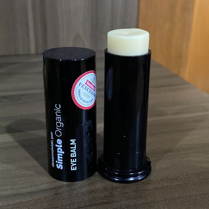 review photo of Simple Organic Balm de olhos shared by @aicereinke on 04 Jun 2022 - review