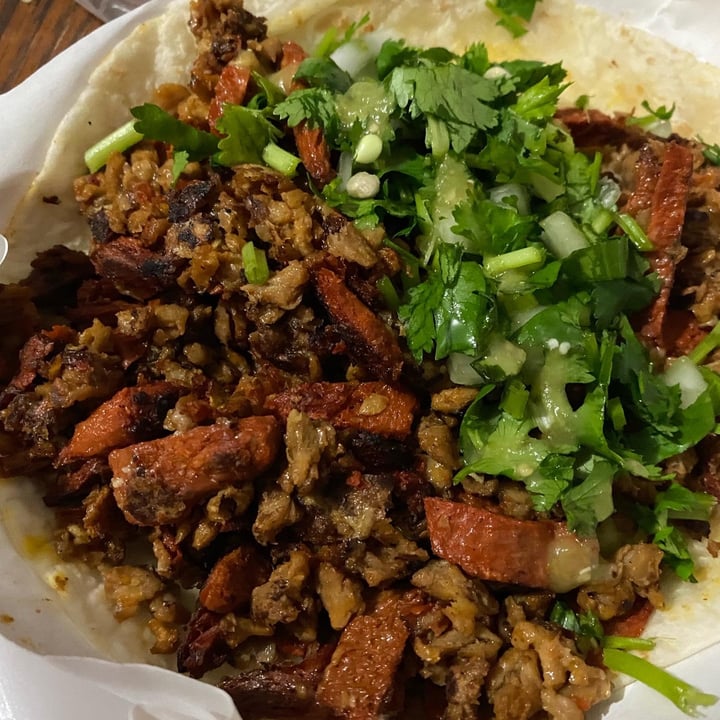 review photo of Mercado Del Chorro Campechana - El trompo vegano shared by @lavacavegana on 26 Feb 2022 - review