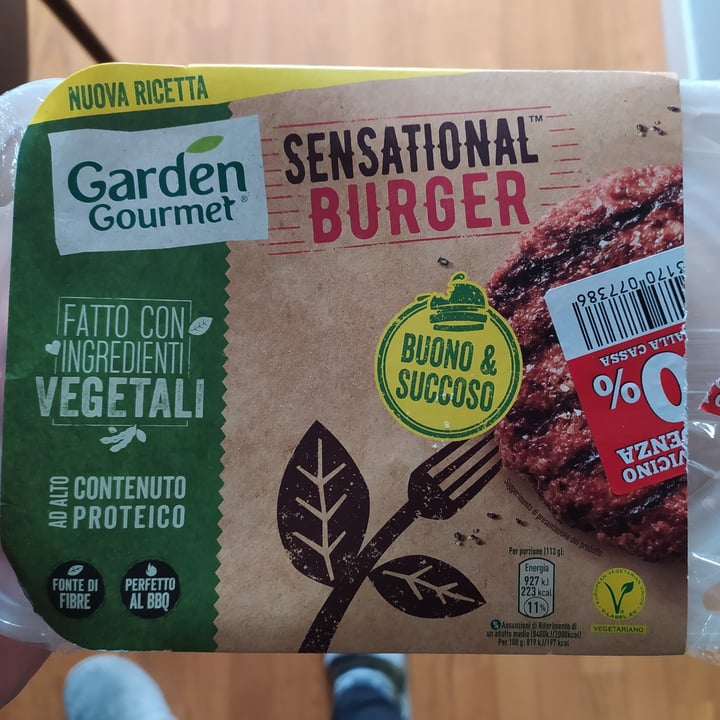 photo of Garden Gourmet Sensational Burger shared by @erika90 on  05 May 2022 - review