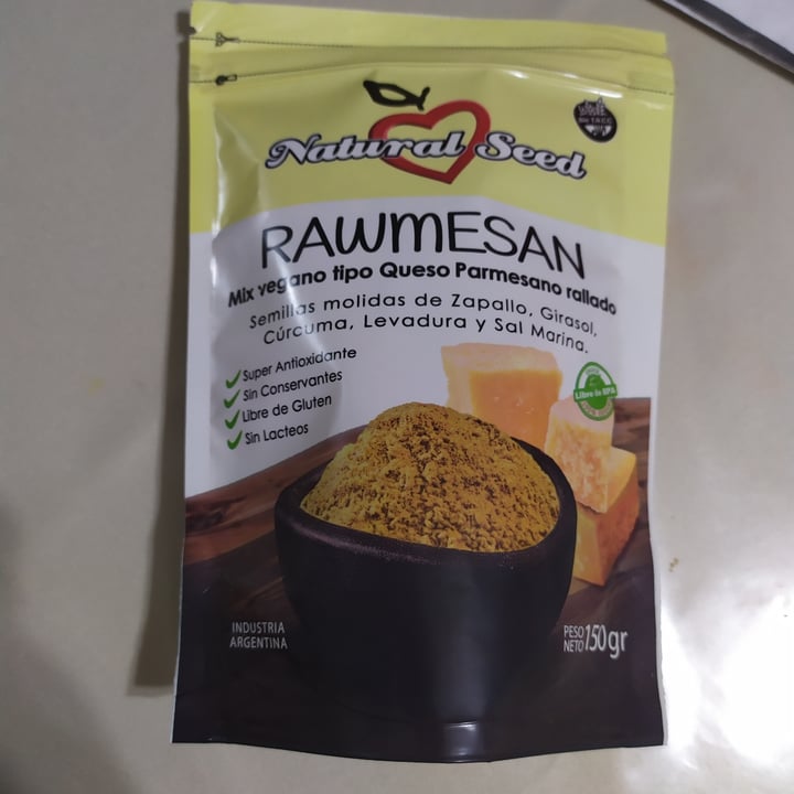 photo of Natural Seed Rawmesan shared by @victoriacc on  12 Jan 2022 - review