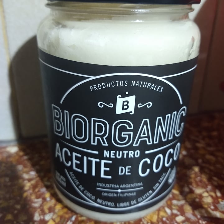 photo of Biorganic Aceite De Coco shared by @vegmay on  13 Nov 2021 - review