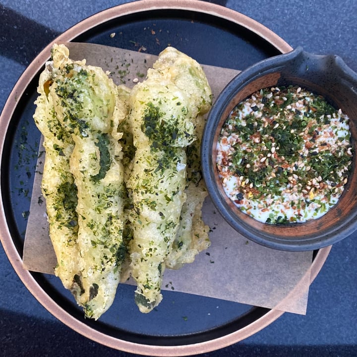 photo of CÉ LA VI Tempura Zucchini Flower shared by @deborahcesco on  04 Jun 2022 - review