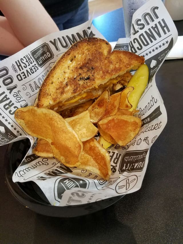 Photo of the dish “Tempeh Bacon Grilled Chzzz”