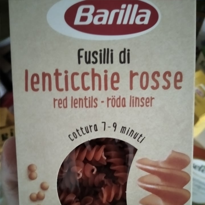 photo of Barilla Fusilli di lenticchie rosse shared by @claustorm00 on  27 Sep 2022 - review