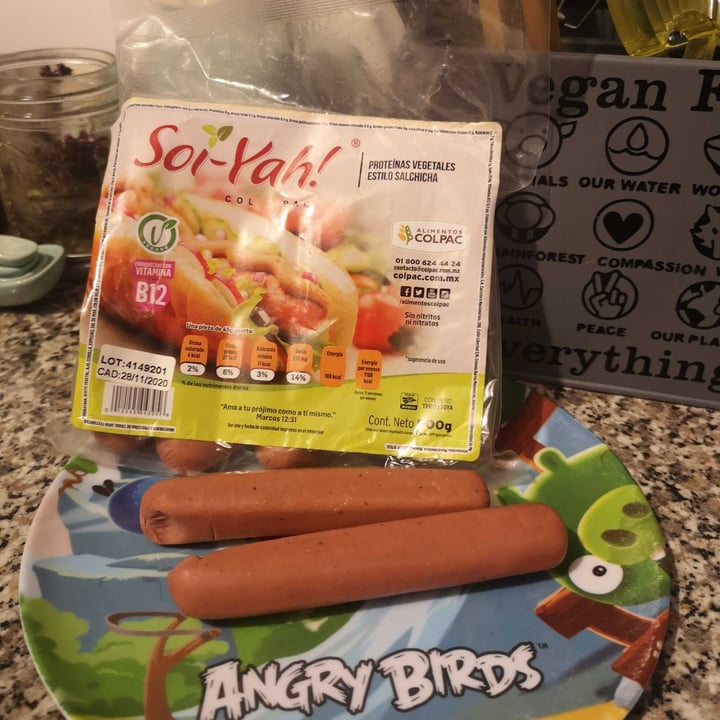 review photo of Soi-yah! Proteinas Vegetales Estilo Salchicha shared by @aleegz on 23 Jul 2020 - review