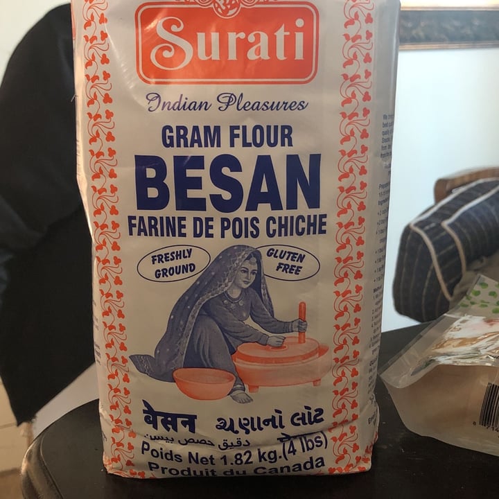 review photo of Surati Gram flour Besan shared by @veganator on 18 Dec 2021 - review