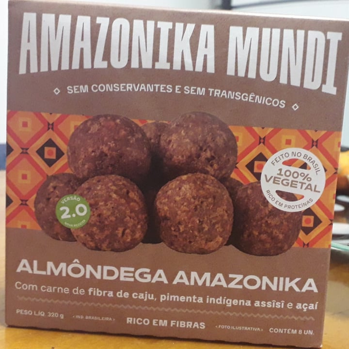 photo of Amazonika mundi Almôndega Amazonica shared by @andreatedesco on  25 Jun 2022 - review