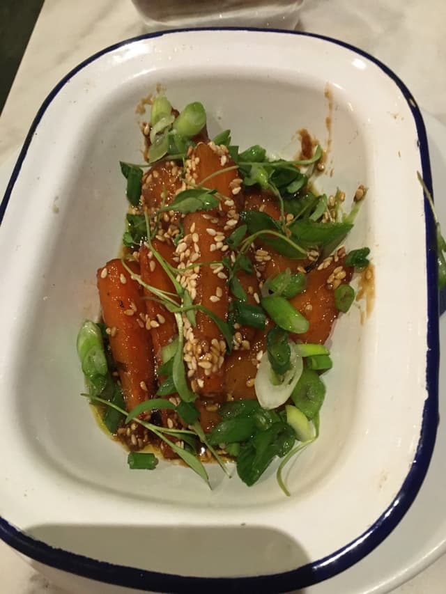 Photo of the dish “Agave Glazed Carrots”