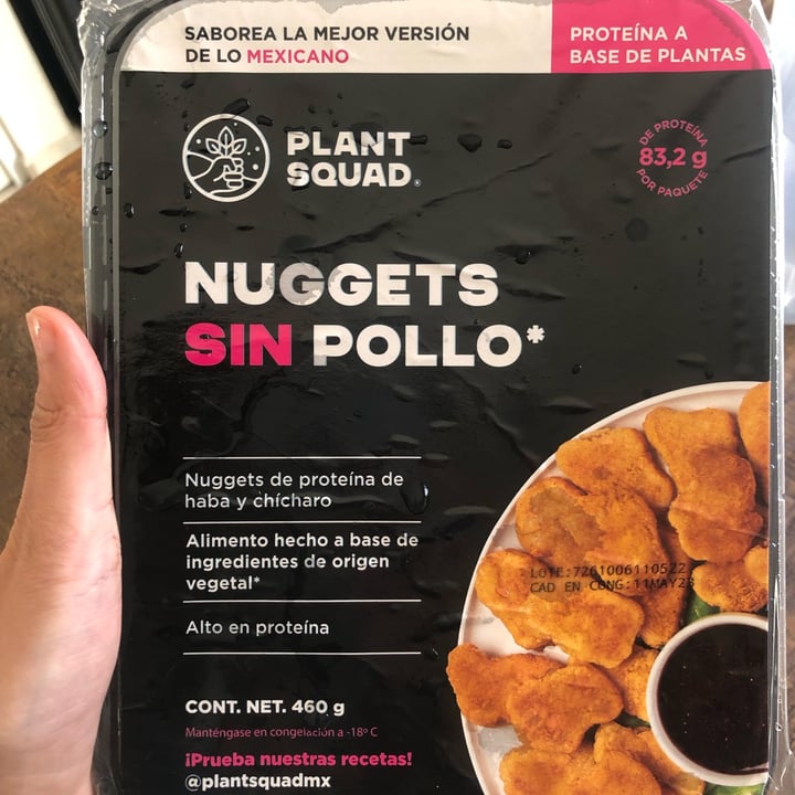 photo of Plant Squad Nuggets sin pollo shared by @basedoncaffeine on  07 Aug 2022 - review
