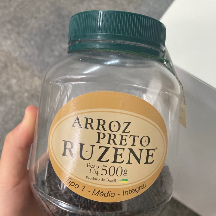 photo of Ruzene Arroz preto shared by @anacogumelo on  15 Aug 2021 - review