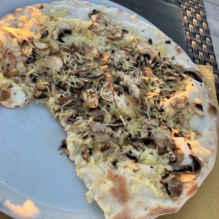 review photo of Pizzeria Frontoni funghi DOPPIO Gondino shared by @crisvegana on 15 Jul 2022 - review
