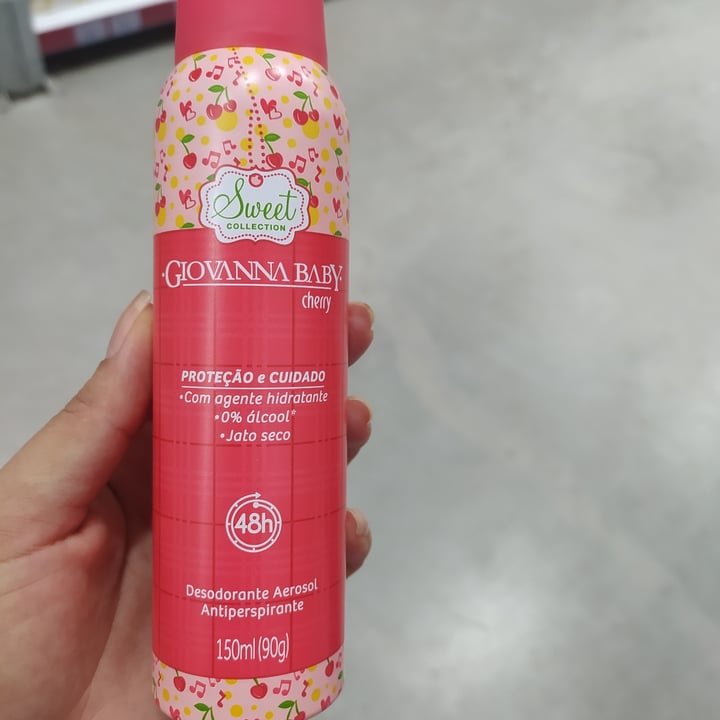 review photo of Giovanna baby Desodorante shared by @adilavasconcelo on 21 Apr 2022 - review