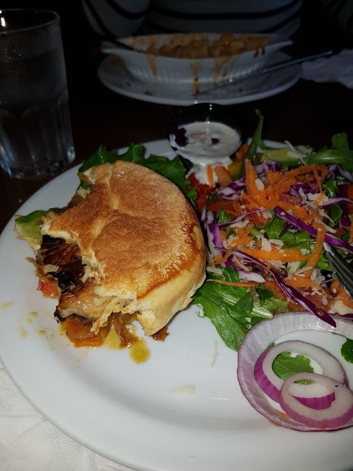 photo of The Lion Rampant Scottish Pub Portobello mushroom burger shared by @auntiedany on  04 Jan 2019 - review
