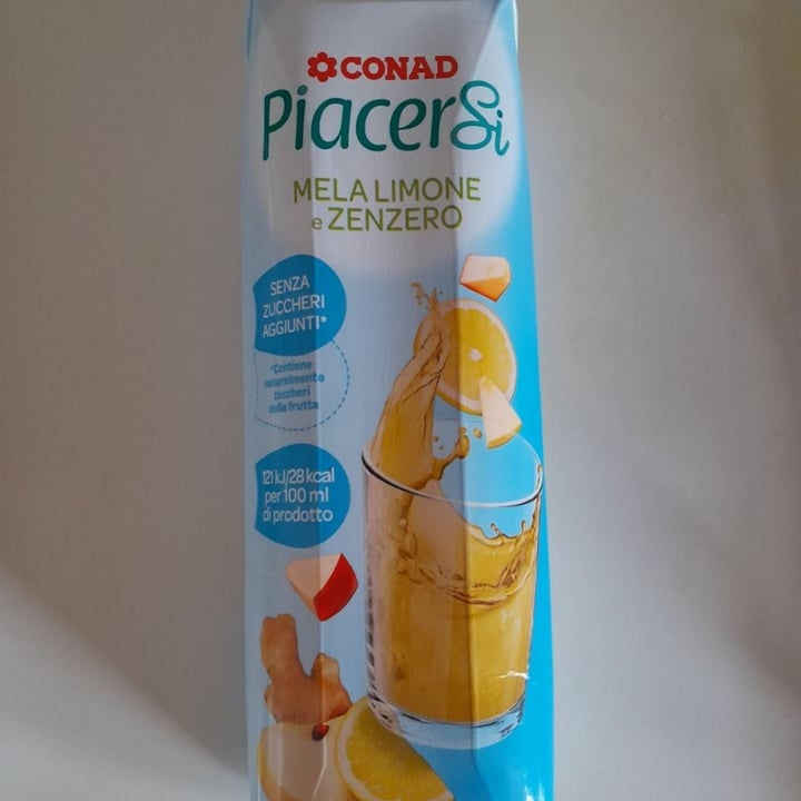 photo of Piacersi | Conad Succo Mela, Limone E Zenzero shared by @denyg on  28 Jun 2022 - review