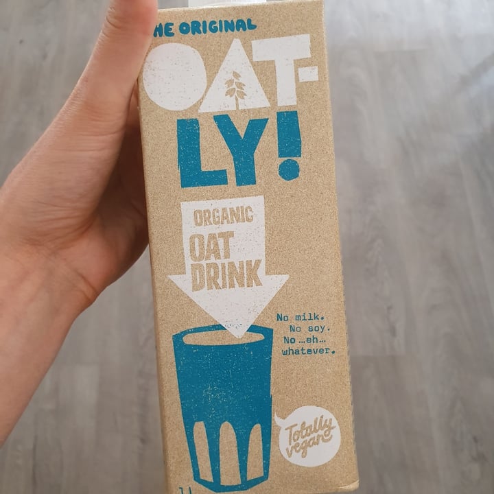 photo of Oatly Hafer Fettarm Bio Drink shared by @semacleod on  31 Jan 2022 - review