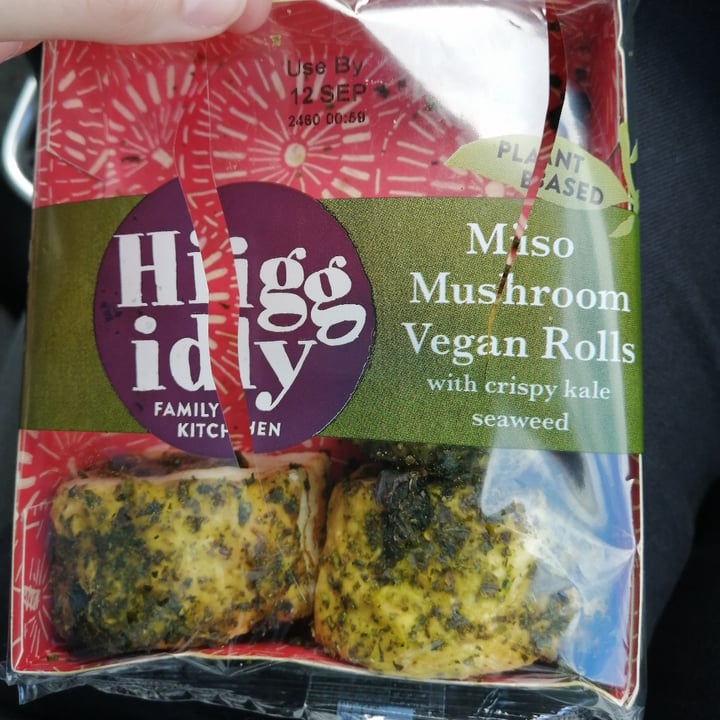 photo of Higgidy Miso Mushroom Vegan Rolls shared by @as04 on  23 Dec 2020 - review