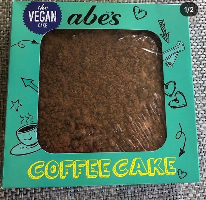 photo of Abe's Vegan Muffins Coffee Crumble Square Cake shared by @plantpoweredpisces on  15 Oct 2019 - review