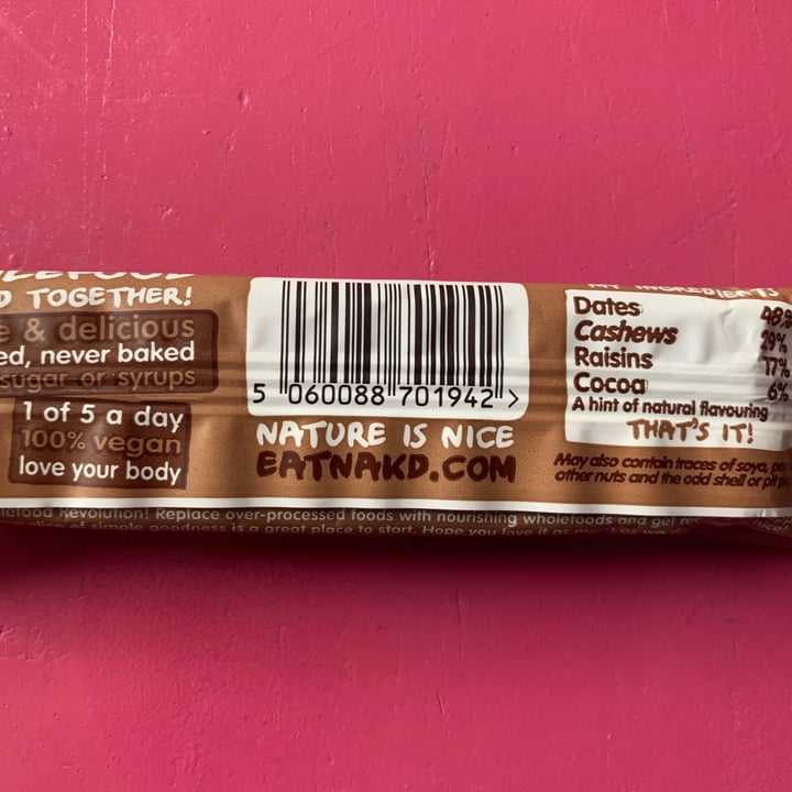 review photo of Nākd. Cocoa Delight Bar shared by @wilmievdh97725 on 26 Nov 2020 - review