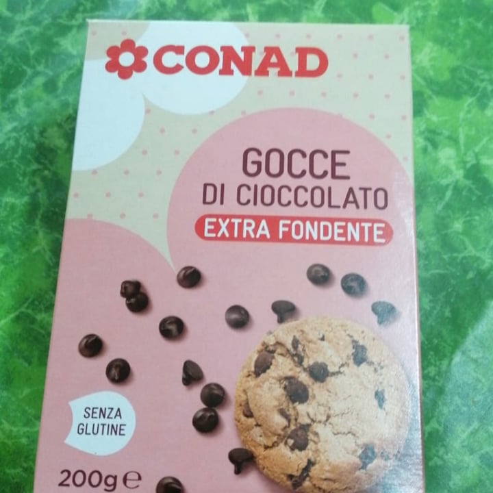 photo of Conad Gocce di cioccolato extra fondente shared by @simod on  30 Jun 2022 - review