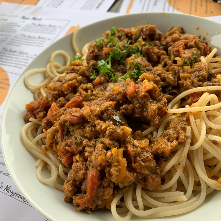 review photo of Asher's Corner Cafe @ Ashers Farm Sanctuary The Beyond Italian Spaghetti shared by @taryn83 on 18 Dec 2021 - review
