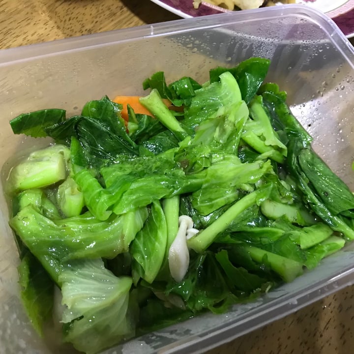 photo of Green Age 菩提素 (Permanently closed) Stir fry Kailan shared by @lizard on  25 Oct 2020 - review