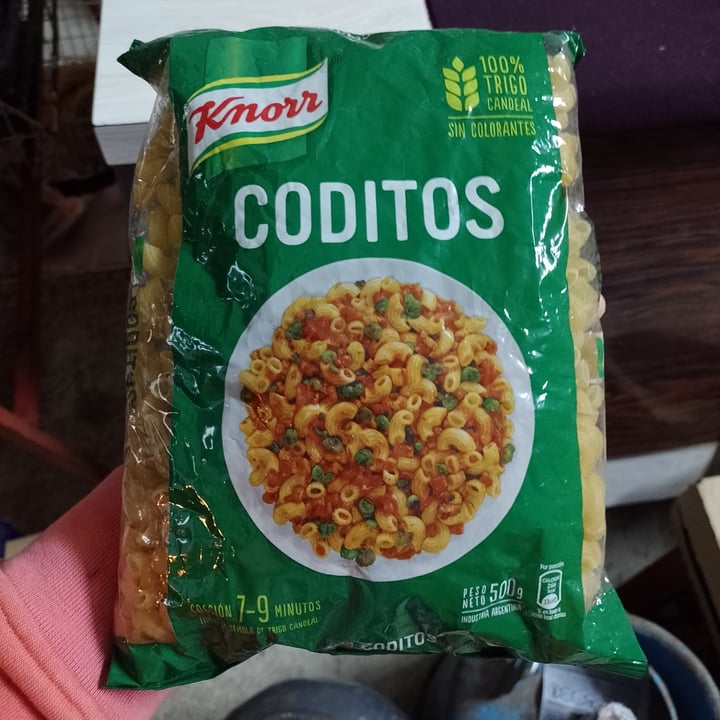 photo of Knorr Fideos Coditos shared by @larareina on  03 Dec 2021 - review