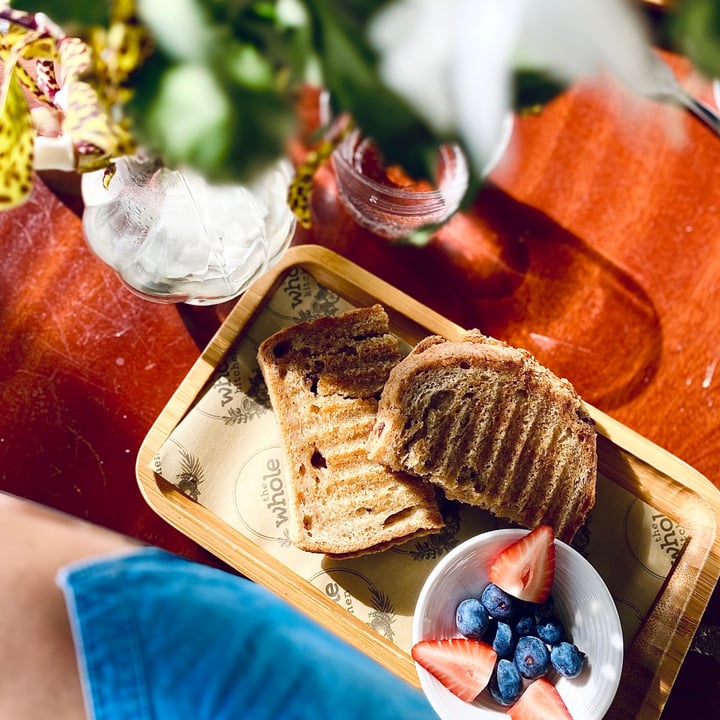 review photo of The Whole Kitchen Banana toastie shared by @raphievegan on 22 Apr 2021 - review