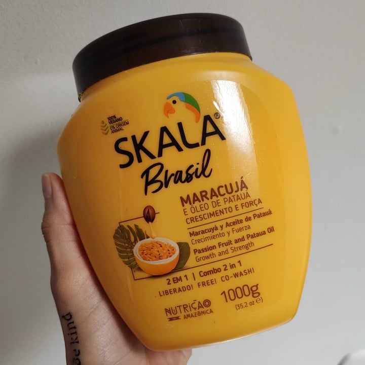 photo of Skala Creme 2 em 1 Maracujá e Óleo de Patauá shared by @nathinfinite on  18 Aug 2022 - review