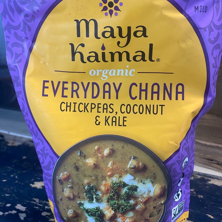 photo of Maya Kaimal Chickpeas +  Coconut + Kale shared by @ceeceeeats on  12 Nov 2022 - review
