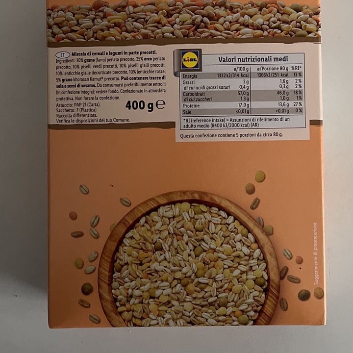 photo of Campo Largo mix di cereali e legumi shared by @rica-r on  12 Dec 2022 - review