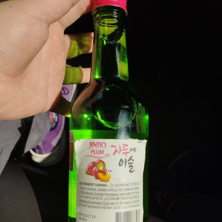 photo of Jinro Plum Soju shared by @sadnohe on  30 Jul 2022 - review