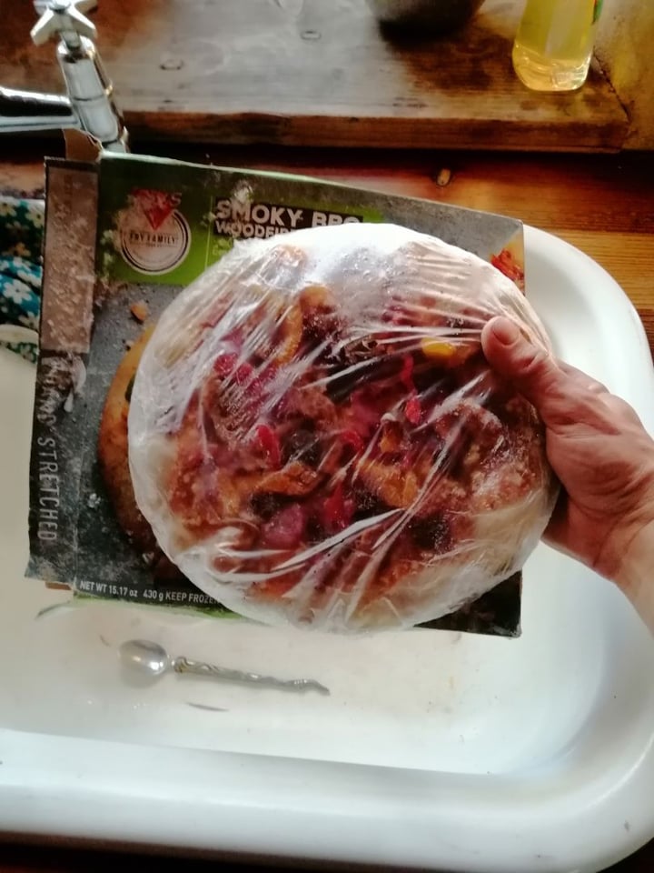 review photo of Fry's Family Food Smoky BBQ Wood Fired Pizza shared by @regecide on 01 Jun 2020 - review
